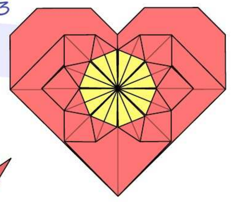 Flower in a heart