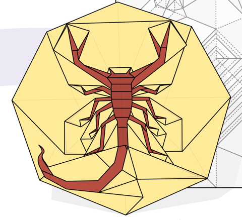 Flat scorpion