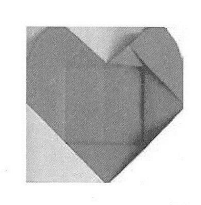 Heart picture frame