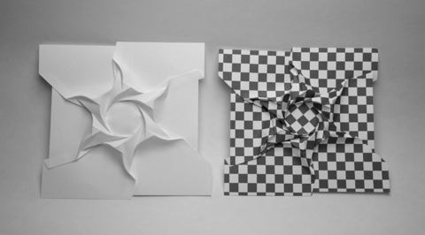 Six pinwheels