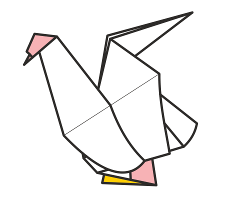Goose laying golden eggs