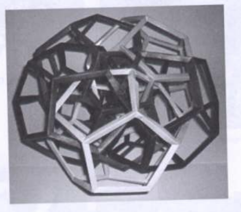6 intersecting dodecahedrons