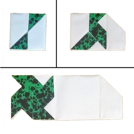 Pajarita card