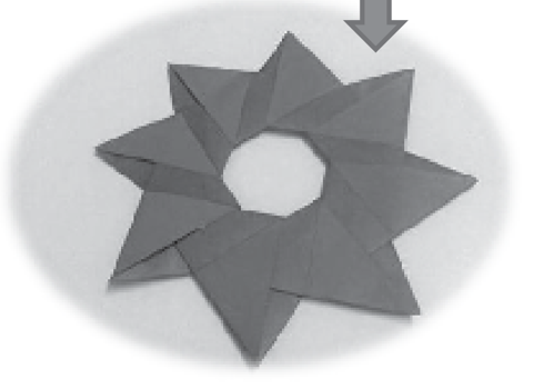 Octagonal star flower