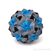 Passionfruit kusudama