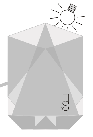Christmas tree angel letterfold