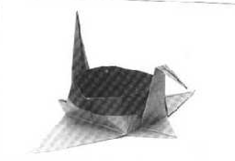 Crane shaped container