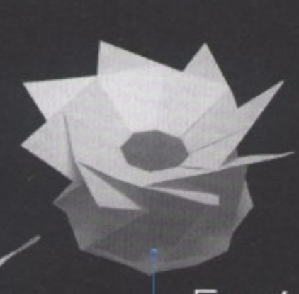 Octagonal vase