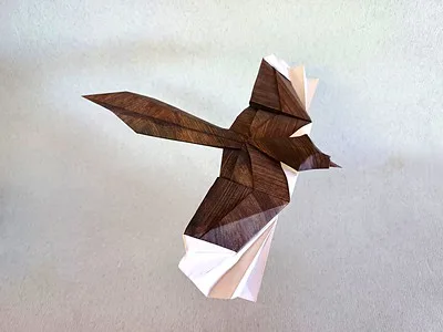 Magpie in flight