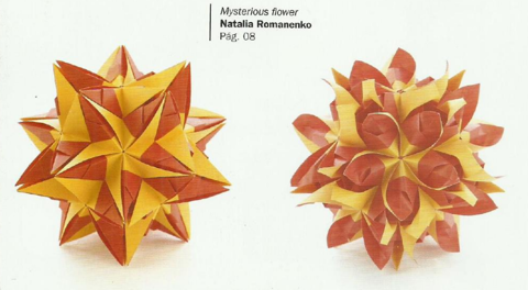 Mysterious flower kusudama