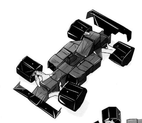 Formula 1 race car