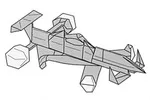 F1 racing car