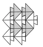 Escher fish tessellation