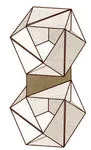 Vertical slit cubic octahedron (Ore)