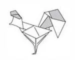 Rooster - tea-bag