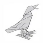 Three-legged crow