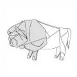 Buffalo bull