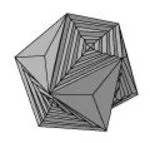 Polyhedron including hyperboloid - 6
