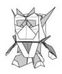 Modular robot with eyebrows