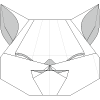 Cat's face
