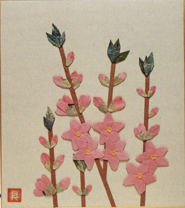 Peach flower