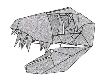 Tyrannosaurus skull