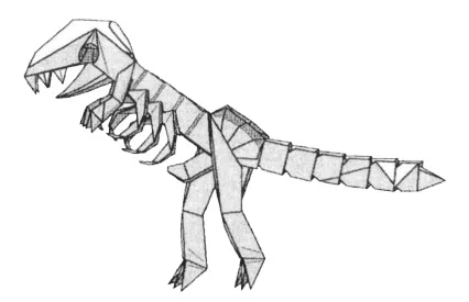 Tyrannosaurus skeleton (Part 1)