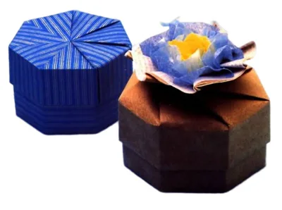 Hexagon box - 1 piece A4