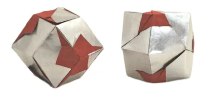 Rhombic dodecahedron modular puzzle
