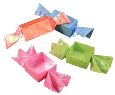 Candy-shaped boxes