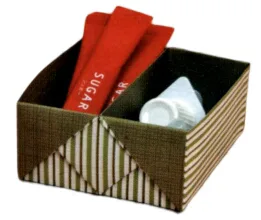Partitioned box