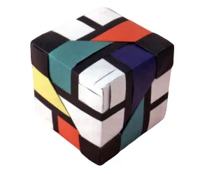Mondrian cube