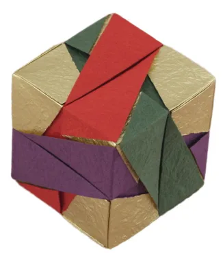 Borromean cube
