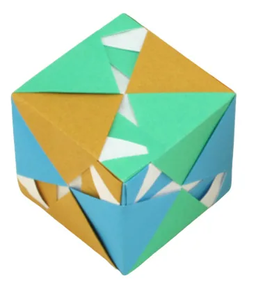 Cat's-eye cube