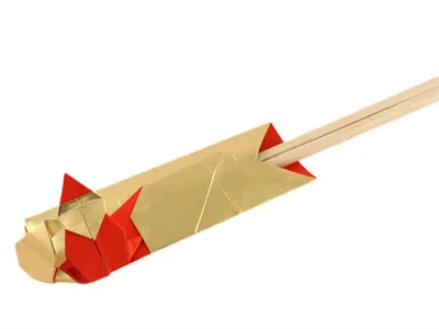 Santa Claus chopsticks wrapper