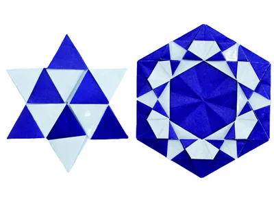 Six fish-scales star