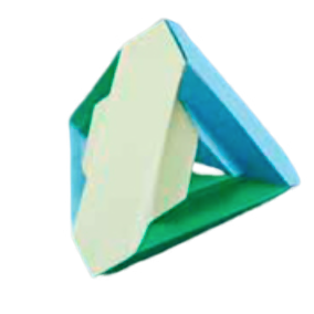 Corrugated tetrahedron