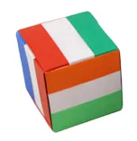 Tricolor cube