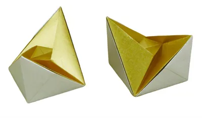 Flower cut cube