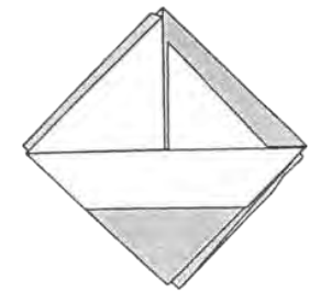 Sailboat corner bookmark II