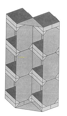 Shelf Of Cubes Or Cubes With Shelves