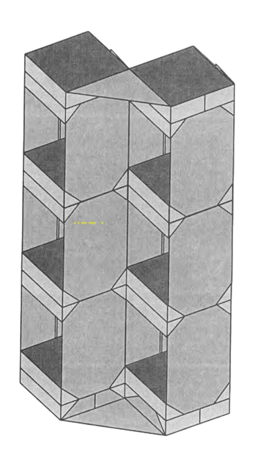 Shelf Of Cubes Or Cubes With Shelves