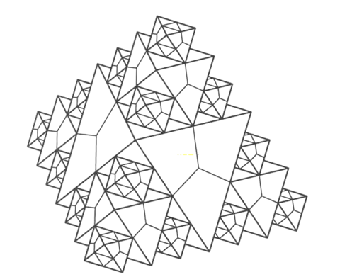 Complement of Sierpinski's Tetrahedron