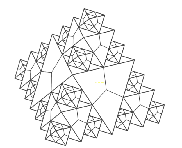 Complement of Sierpinski's Tetrahedron