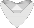 Sailboat heart