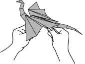 Flapping dragon