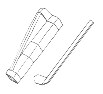 Golf club and bag