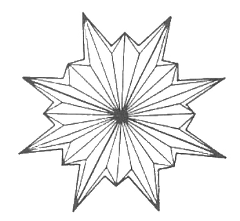 Star - 16 point