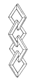 Three-D Chain Link
