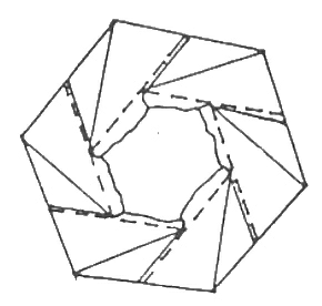 Flower from Hexagon